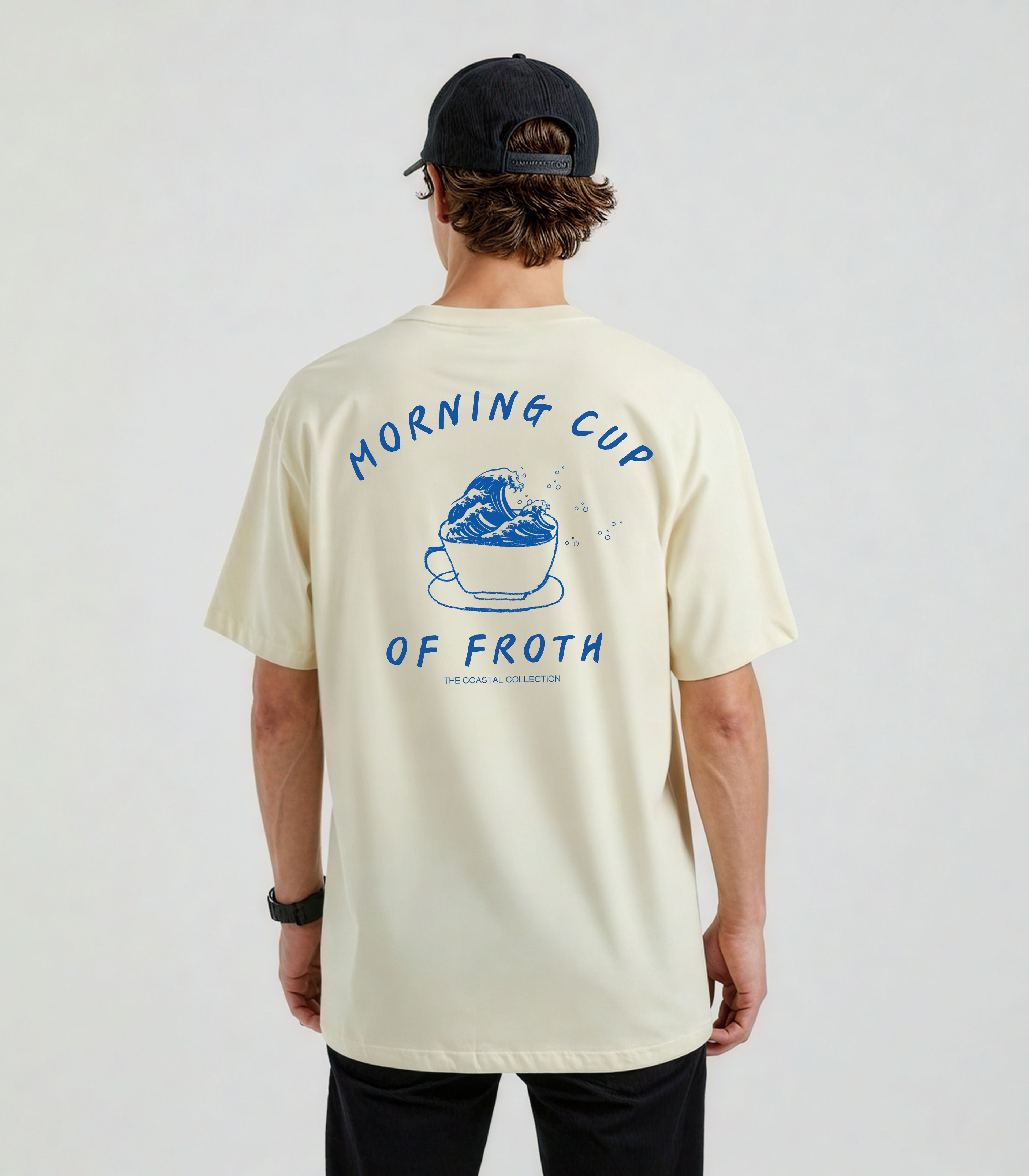 Morning Cup of Froth Pocket Tee