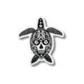 Turtle Skull Sticker