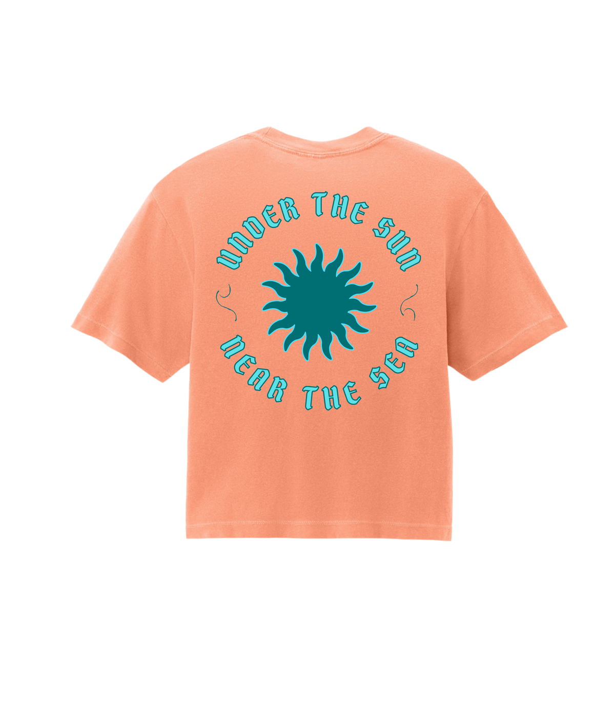Under The Sun Near The Sea Cropped Tee