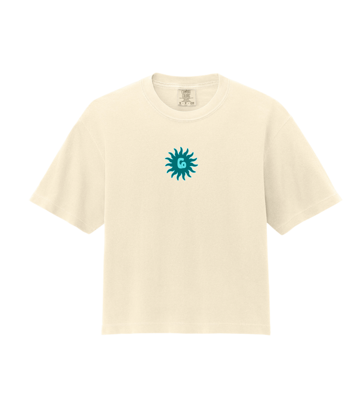 Under The Sun Near The Sea Cropped Tee