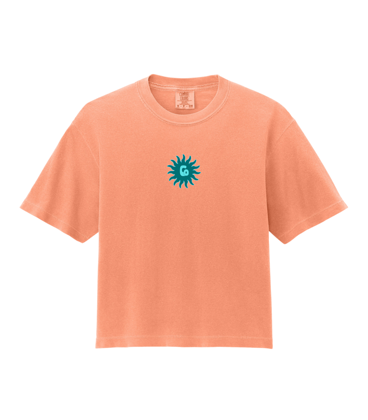 Under The Sun Near The Sea Cropped Tee