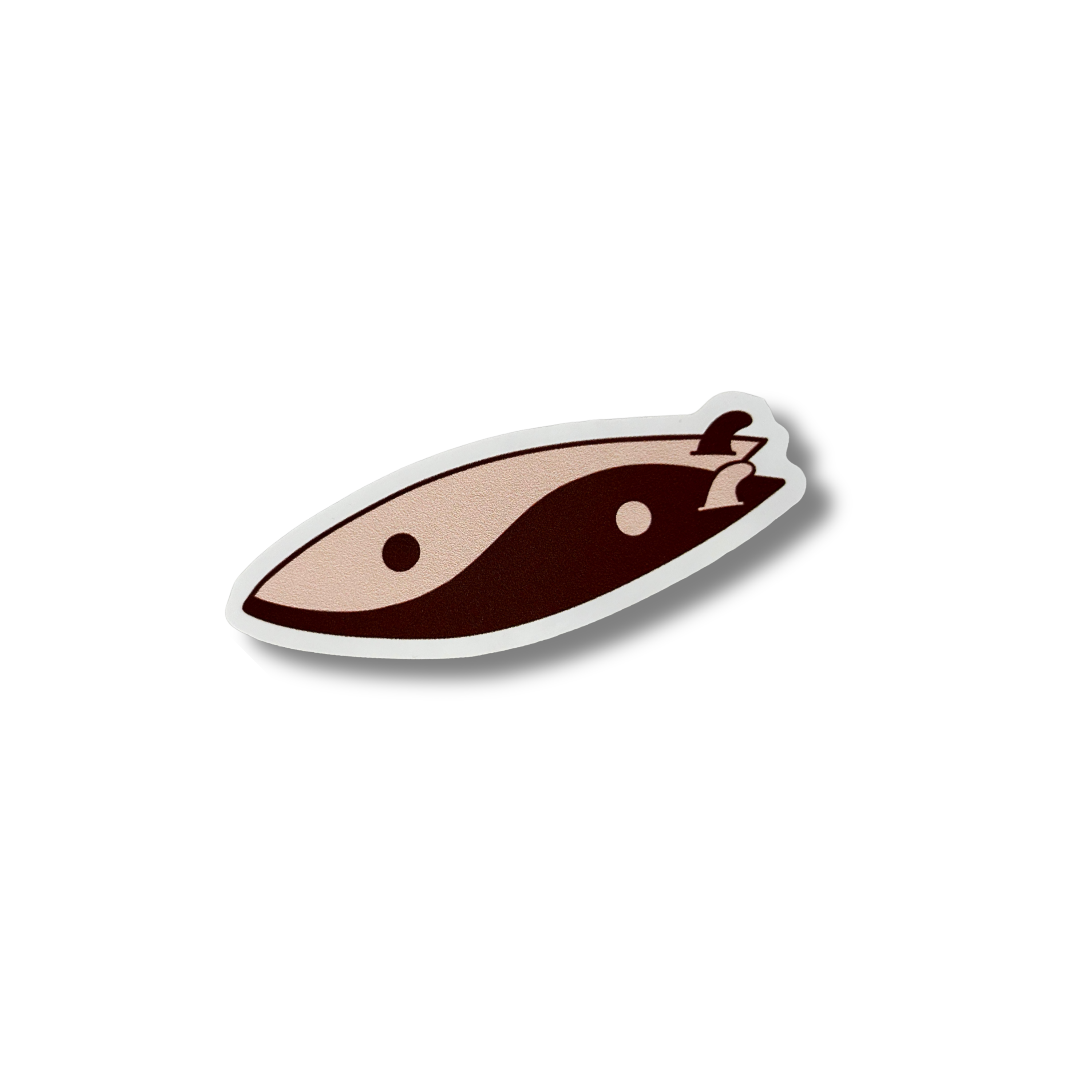 Yin Yang Surfboard Sticker