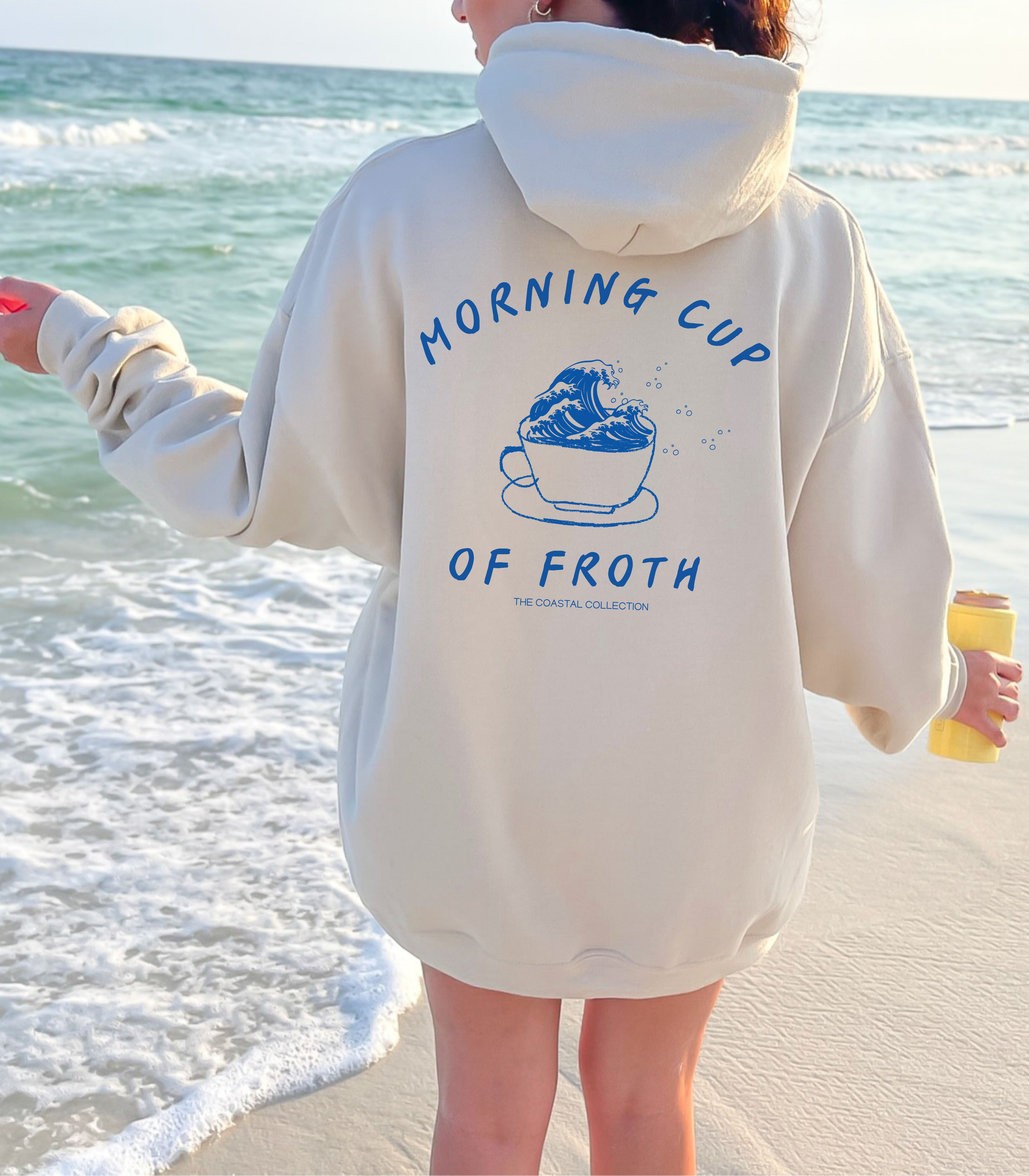 Morning Cup of Froth Hoodie