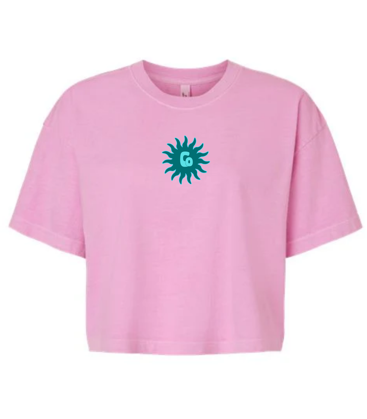 Under The Sun Near The Sea Cropped Tee