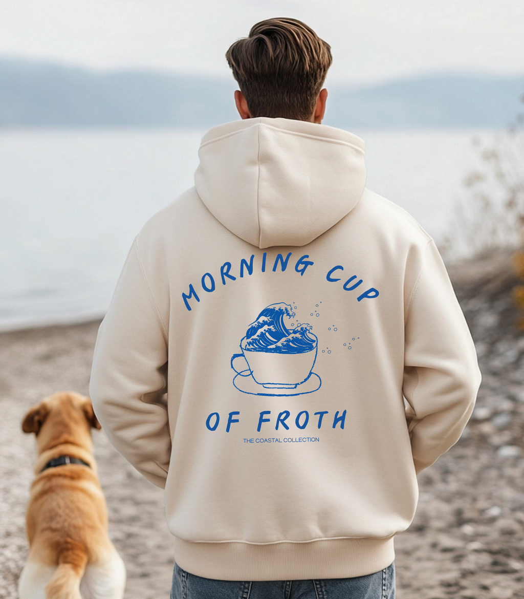 Morning Cup of Froth Hoodie
