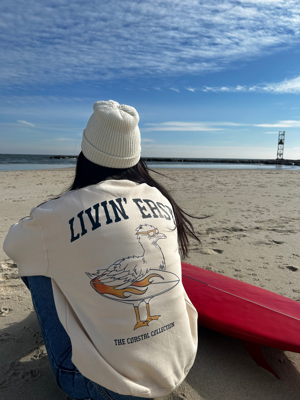 Livin Easy Crewneck
