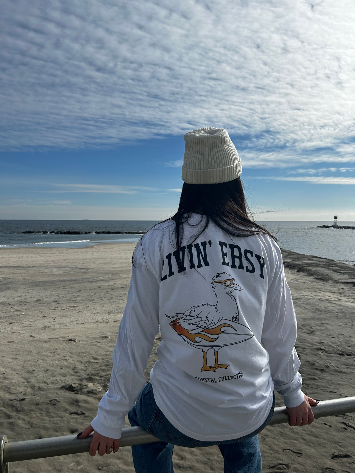 Livin' Easy Long Sleeve Tee