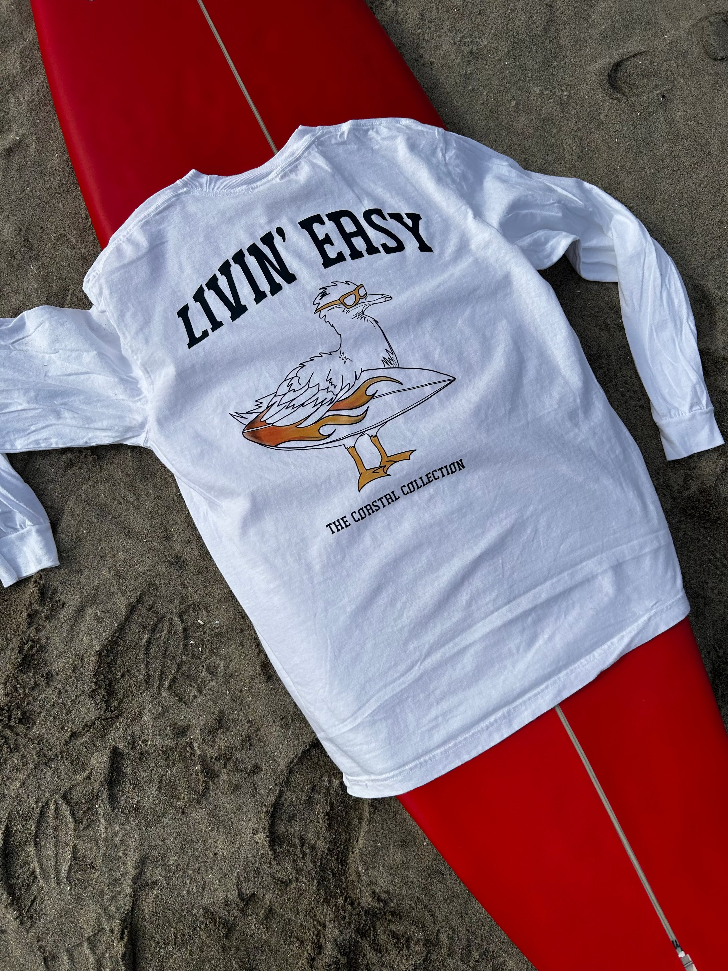 Livin' Easy Long Sleeve Tee
