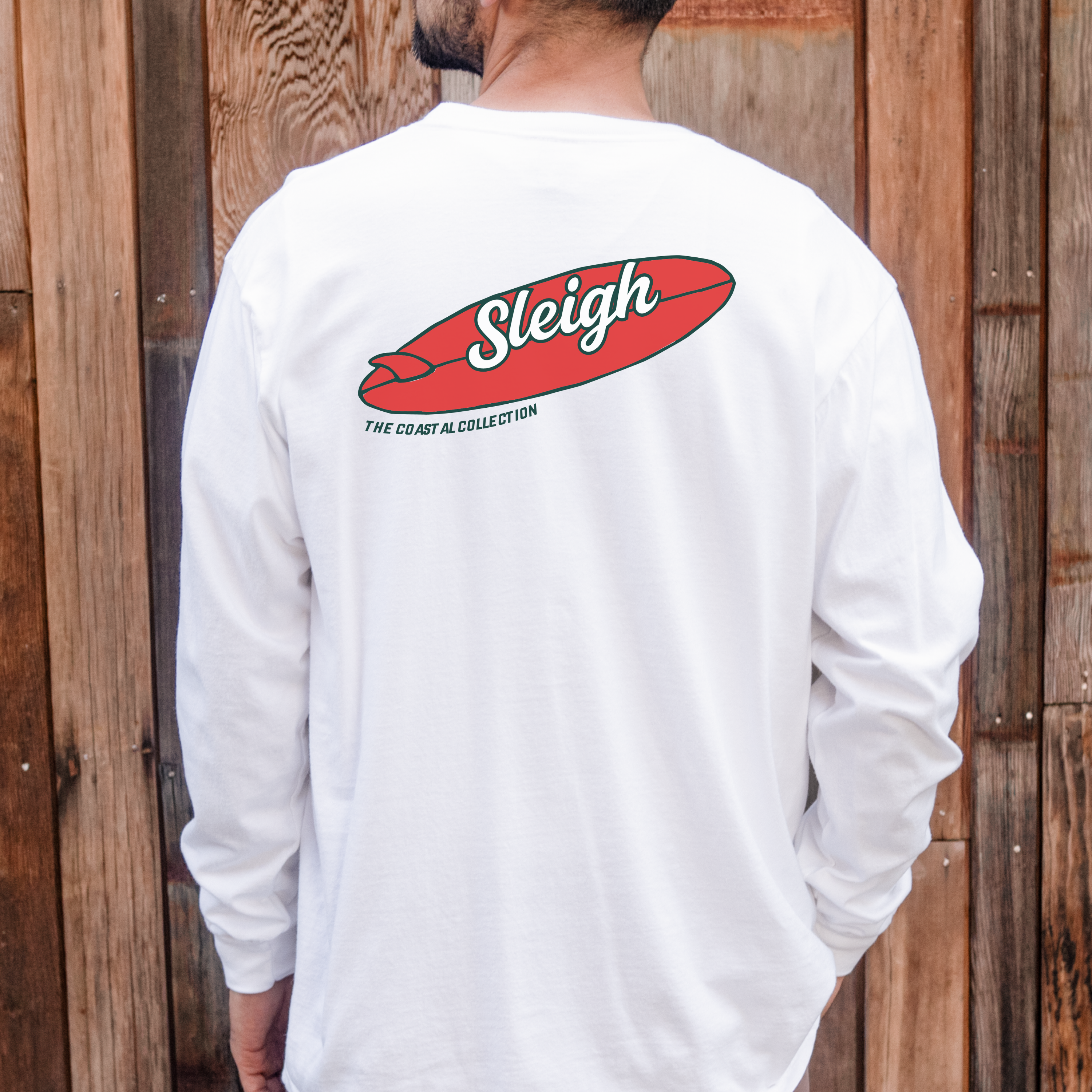 Sleigh Long Sleve Pocket Tee