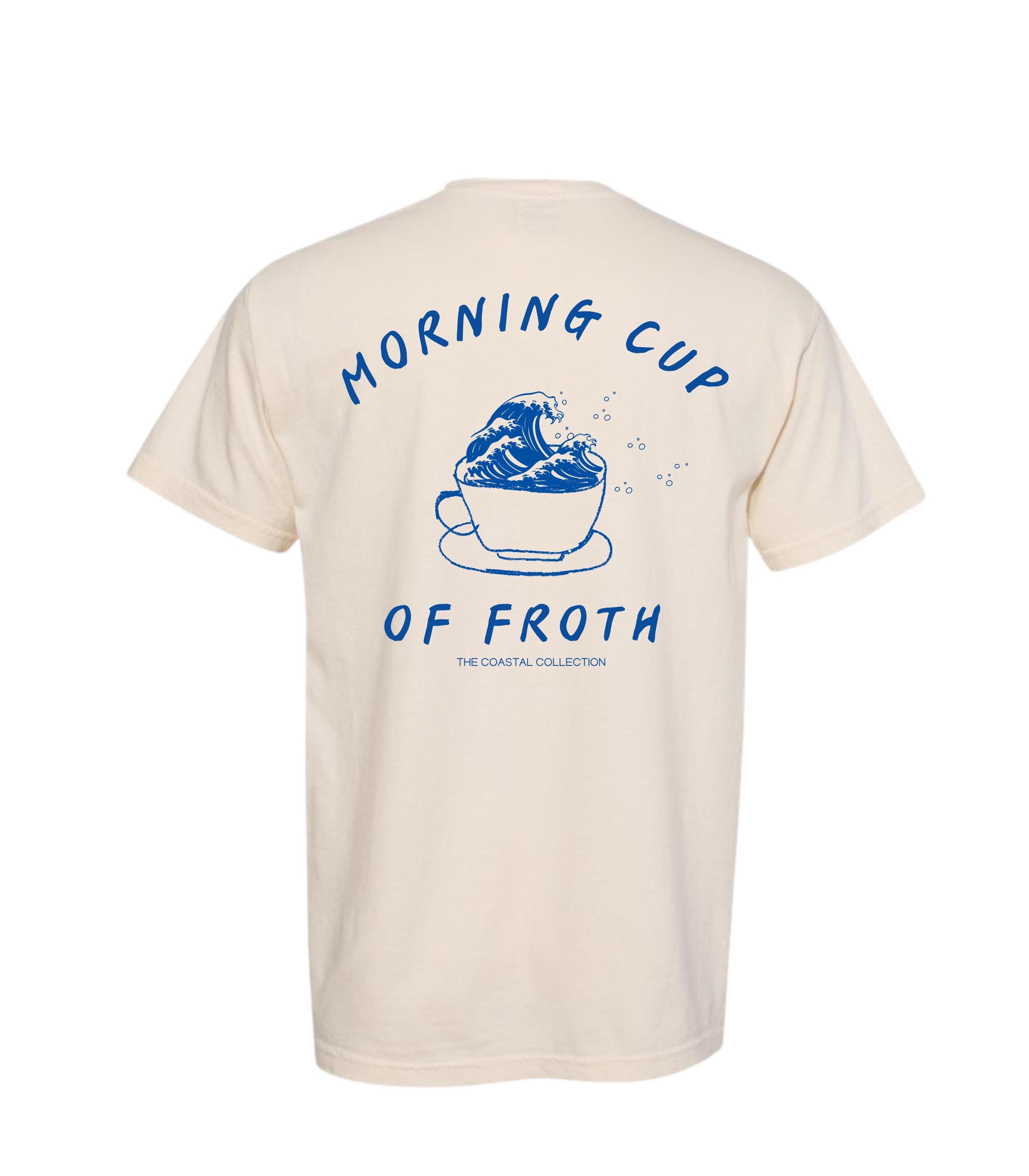 Morning Cup of Froth Pocket Tee