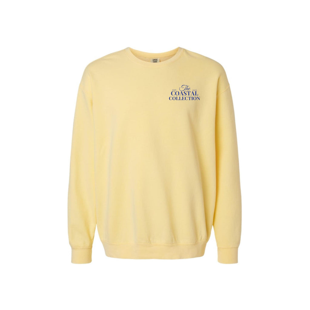 Coastal Collage Crewneck